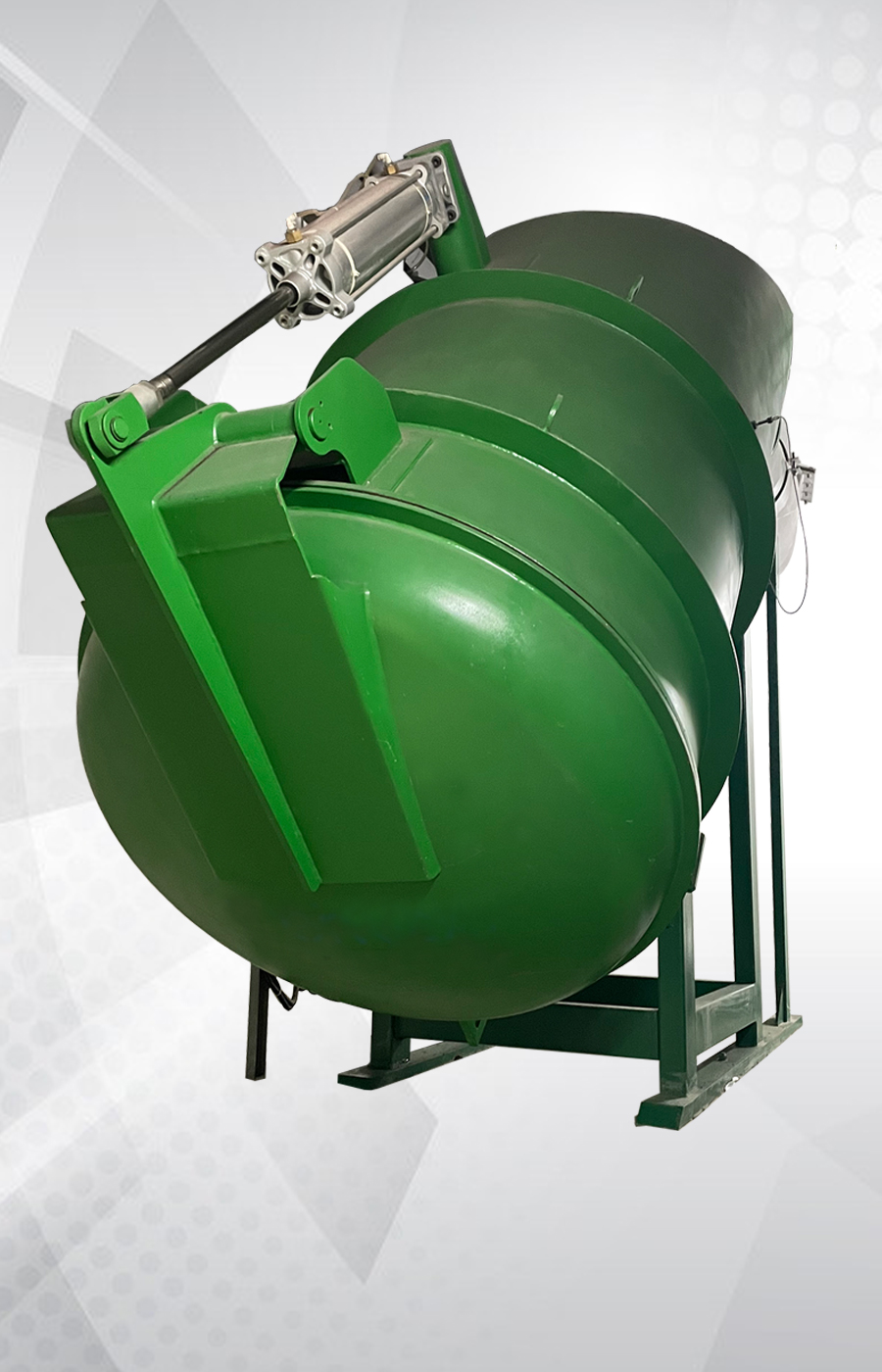 Vacuum pipe conveying system for garbage clothing